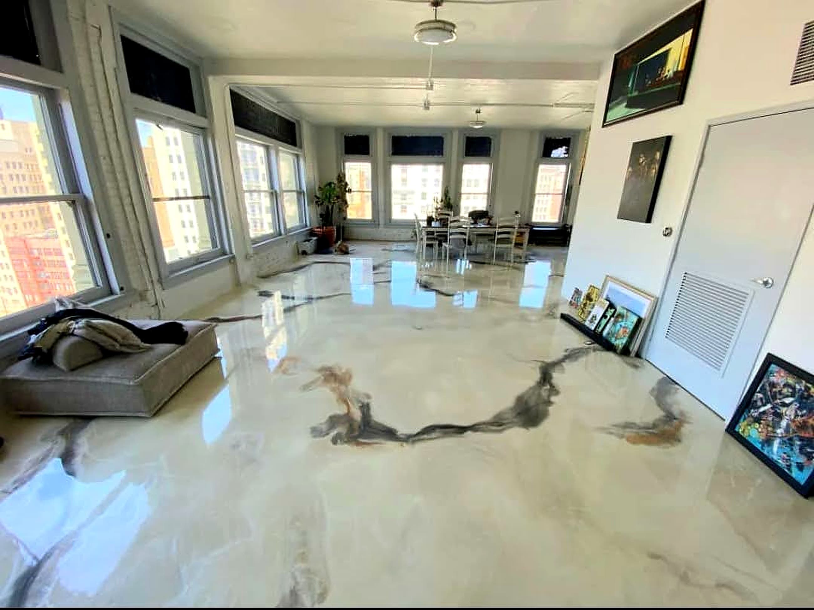 Metallic Epoxy Flooring